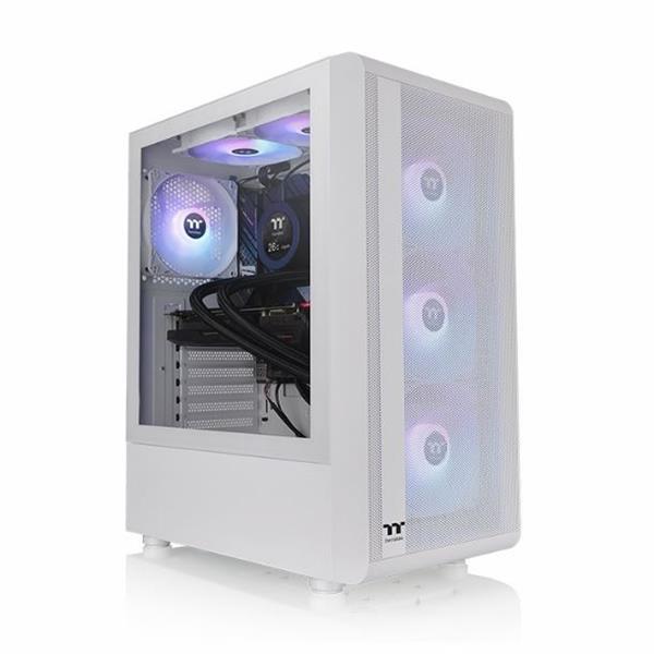 Gabinete Thermaltake S200 Plus TG White ARGB